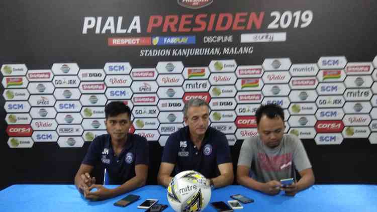 Lawan Barito Putera, Tim Arema FC Tak Ingin Lengah