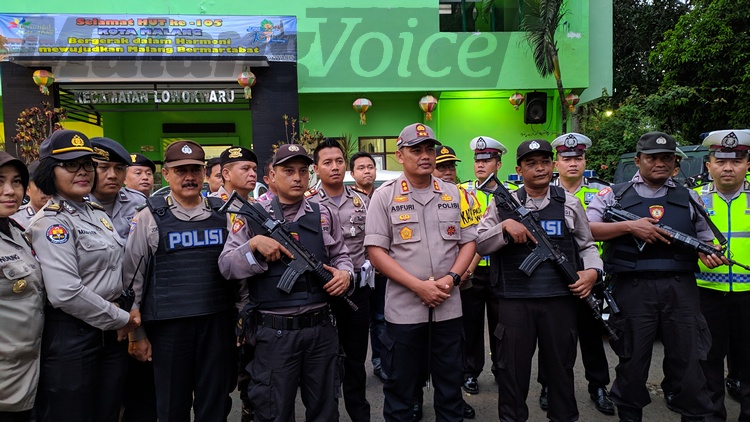 Pengamanan Penghitungan Suara di Kecamatan Diperketat, Polisi Libatkan Anggota Bersenjata Lengkap