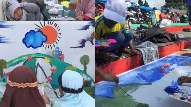 Begini Serunya Pelajar Kota Batu dalam Peringati Hari Bumi - MalangVoice