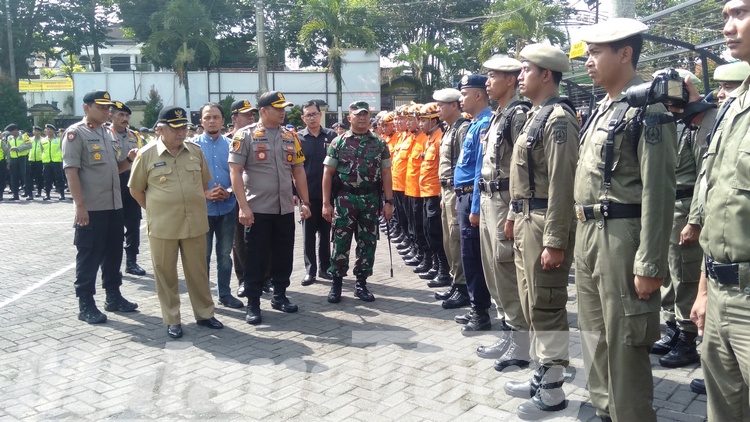 2.095 Personel Gabungan Mulai DIkerahkan ke TPS se Kabupaten Malang