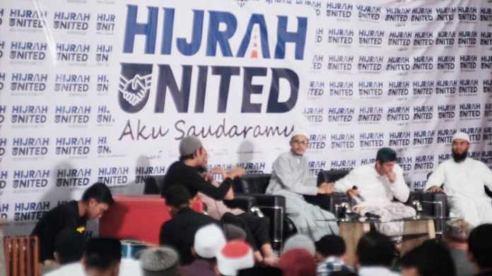 Suasana tabligh akbar Hijrah United