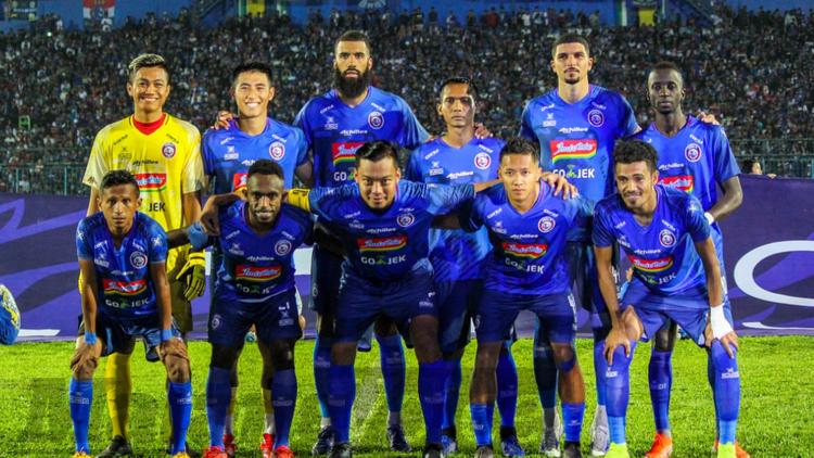 Launching Tim dan Jersey Arema FC Diwarnai Kemenangan Lawan PSIS Semarang