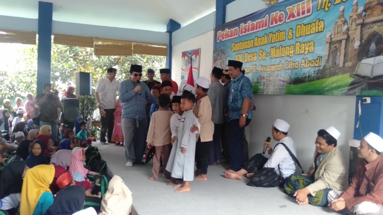 Pekan Islami ke XIII Memasuki Hari ke 5, Puluhan Anak Yatim Berebut Raih Hadiah