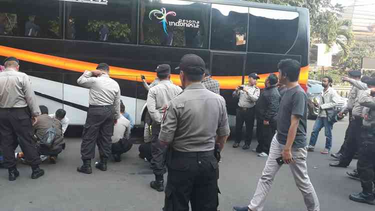 Polres Malang Kota Kerahkan 250 Personel Gabungan Cegah Keberangkatan Massa ke Jakarta