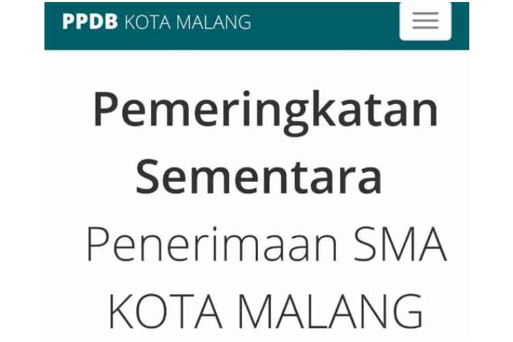 PPDB SMA/SMK Jatim Ditutup Sementara, Dinas Pendidikan Konsultasi ke Menteri