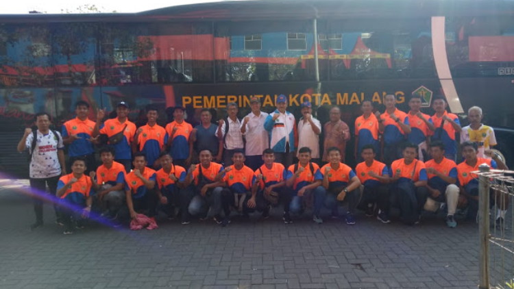 Tim Sepak Bola Kota Malang Siap Kondisi Fisik dan Mental Lawan Bojonegoro