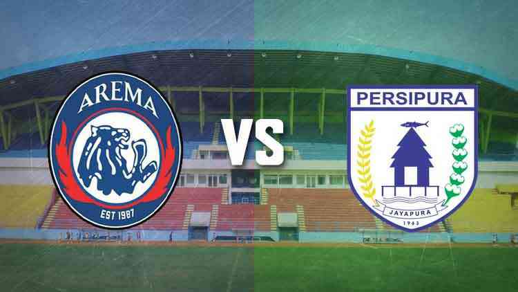 Arema FC vs Persipura. (Mvoice)