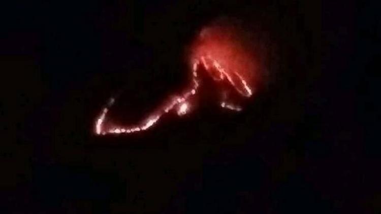 Gunung Panderman Kebakaran