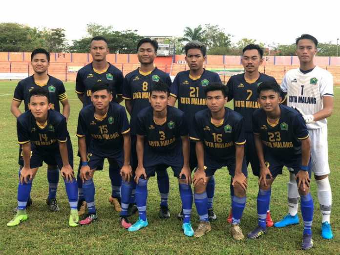 Tim sepak bola Kota Malang. (istimewa)
