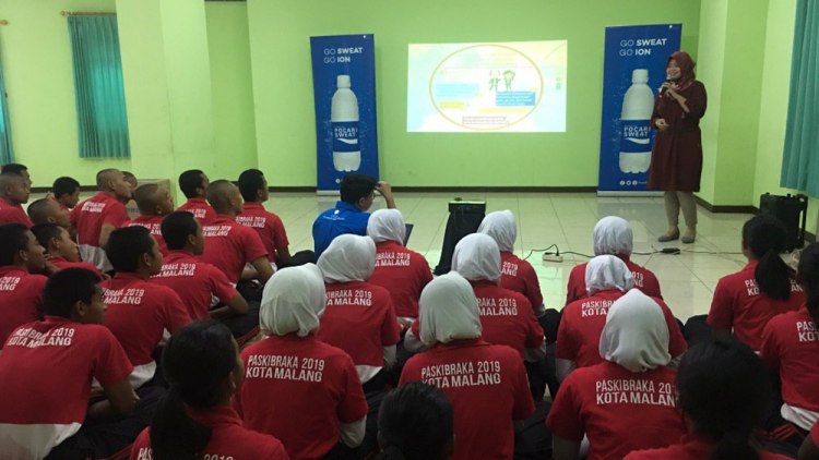 Gandeng Dinas Kepemudaan dan Olahraga Kota Malang, Pocari Sweat Berikan Workshop Hidrasi