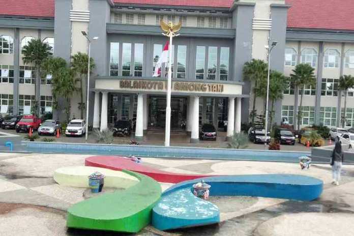 Gedung Balai Kota Among Tani Kota Batu (Foto: Ayun/MVoice)