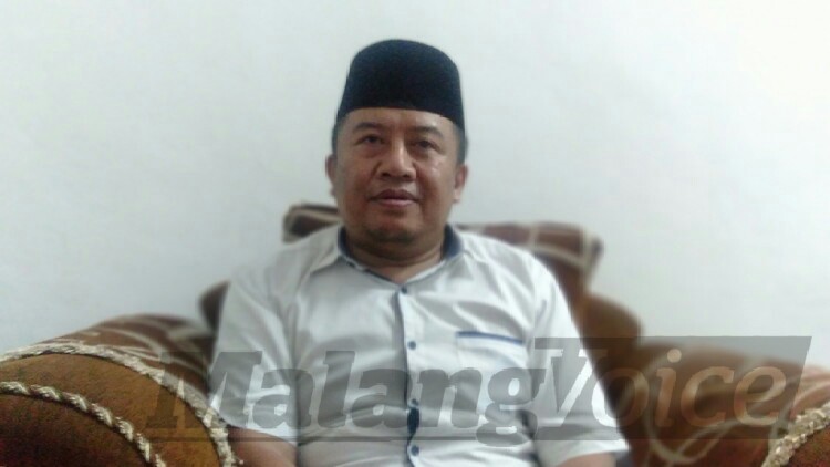 Sekretaris DPC PKB Kabupaten Malang, Muslimin. (Toski D).