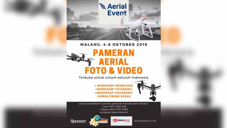 Arya Dega Bakal Gelar Pameran Nasional Aerial Foto dan Video Drone