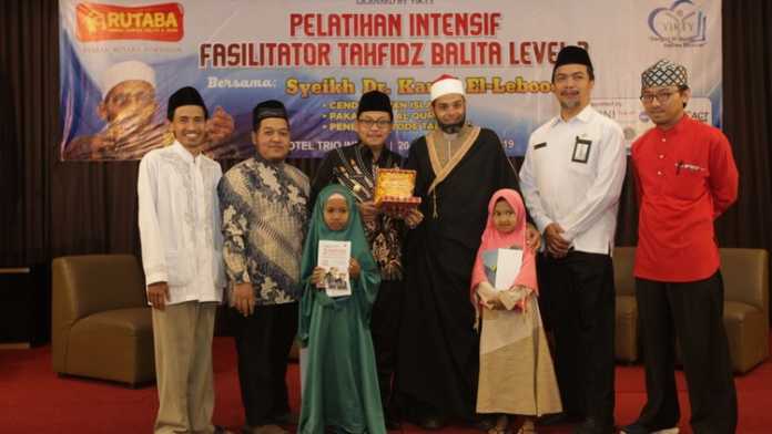 Wali Kota Malang Sutiaji hadiri pelatihan metode tafidz untuk balita dan anak di ballroom Hotel Trio Indah 2 Malang, Jumat (20/9). (Humas Pemkot Malang)