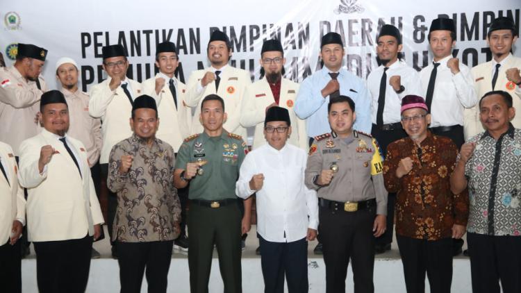 Wali Kota Malang Sutiaji menghadiri Pelantikan Pimpinan Daerah dan Cabang Pemuda Muhammadiyah Kota Malang di DPRD Kota Malang, Sabtu (7/9). (Humas Pemkot Malang)