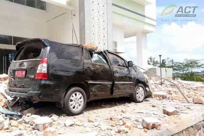 Dampak gempa bumi di Ambon. (Istimewa)