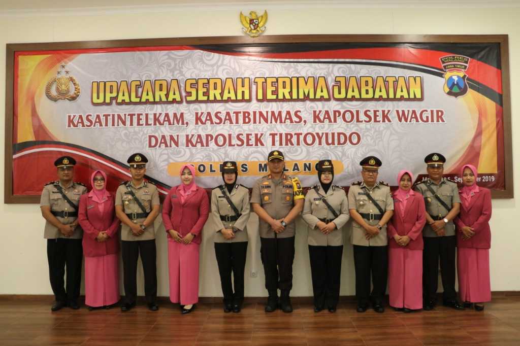 Suasana Sertijab (istimewa).