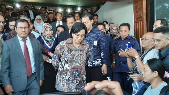 Menteri Keuangan RI, Sri Mulyani. (Lisdya)