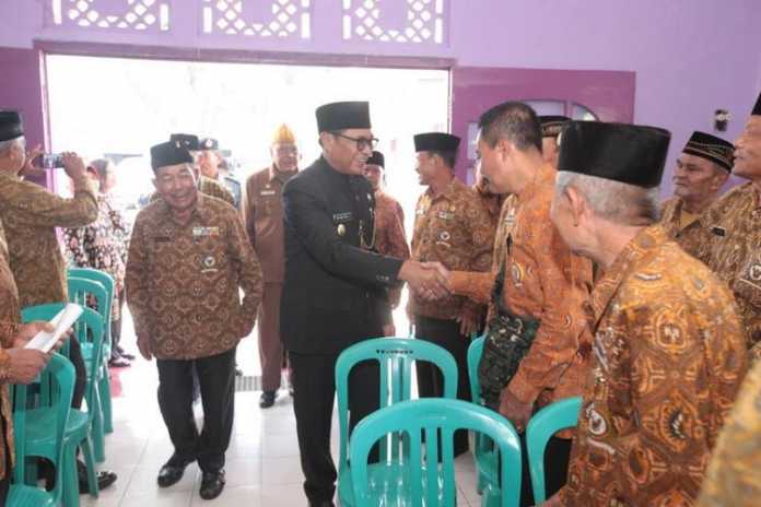 Wakil Wali Kota Malang Sofyan Edi Jarwoko menghadiri pengukuhan pengurus DPC Pepabri Kota Malang, Senin (14/10). (Humas Pemkot Malang)