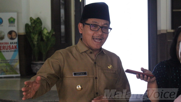 Wali Kota Malang Sutiaji. (Aziz Ramadani MVoice)