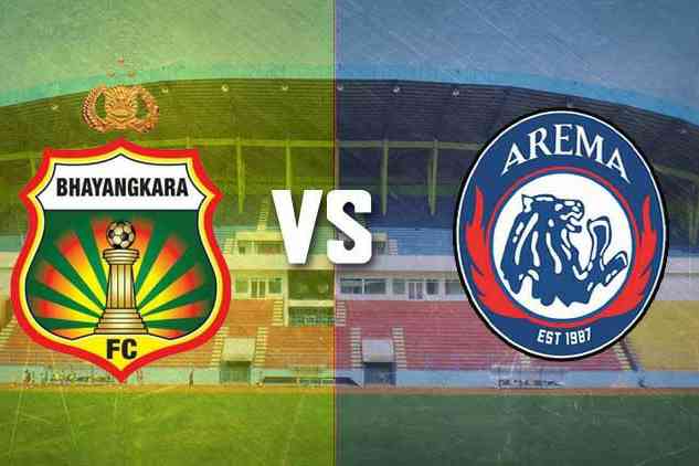Bhayangkara FC vs Arema FC. (MVoice)