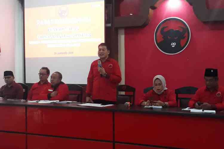 Suasana pelaksanaan Konsolidasi DPC PDIP Kabupaten Malang. (Istimewa).