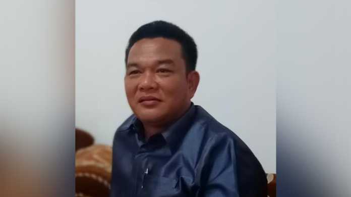 Bendahara DPC Gerindra Kabupaten Malang, Rahmat Kartala. (Toski D).Bendahara DPC Gerindra Kabupaten Malang, Rahmat Kartala. (Toski D).