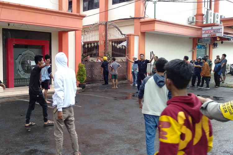 Suasana di Kampus Unikama, Malang. (Toski D).