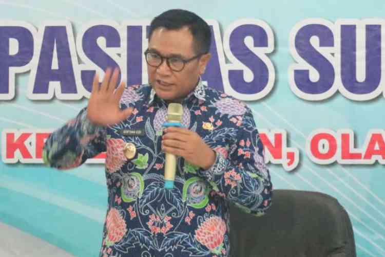 Wakil Wali Kota Malang Sofyan Edi Jarwoko menghadiri peningkatan kapasitas ASN Dinas Kepemudaan Olahraga dan Pariwisata di Kota Batu, Jumat (7/2). (Humas Pemkot Malang)