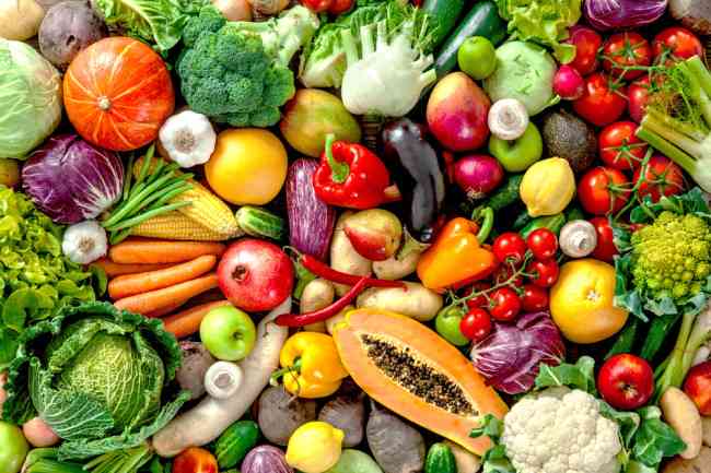 Sayur dan buah sehat penangkal virus