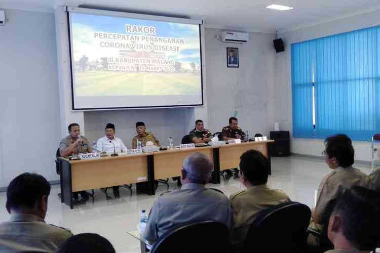 Suasana pelaksanaan Rakor. (Toski D)