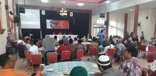 Suasana Sosialisasi OJK bersama Komisi XI DPR RI. (Toski D)