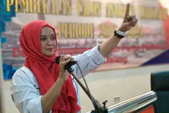 Ketua DPD Perindo Kota Malang, Laily Fitriyah Liza Min Nelly. (Istimewa)