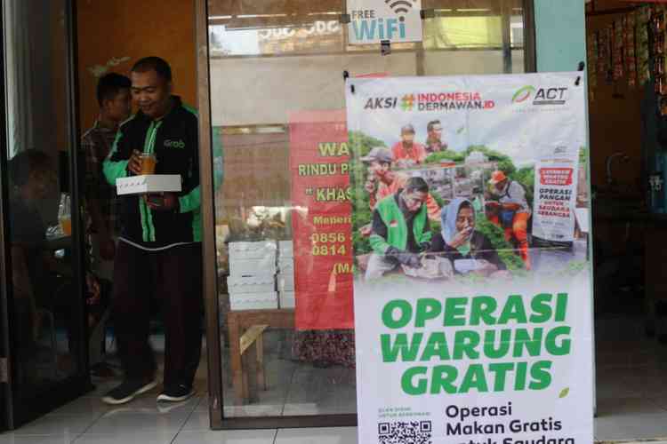 Layanan Operasi Warung Gratis ACT Malang. (Istimewa)