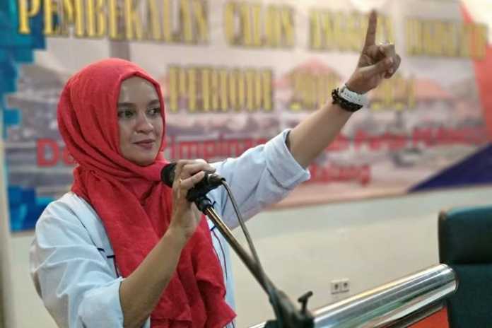 Ketua DPD Perindo Kota Malang, Laily Fitriyah Liza Min Nelly. (Istimewa)