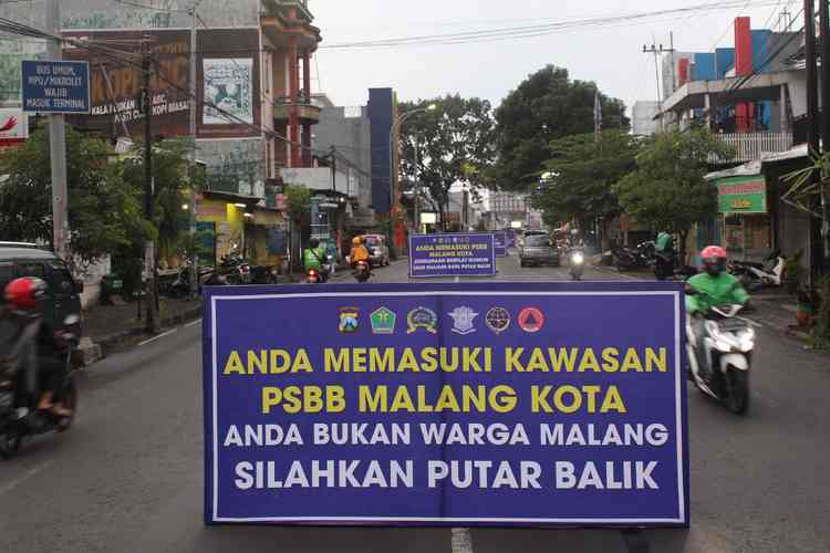 Ketua DPRD Sebut PSBB Malang Raya Tak Efektif