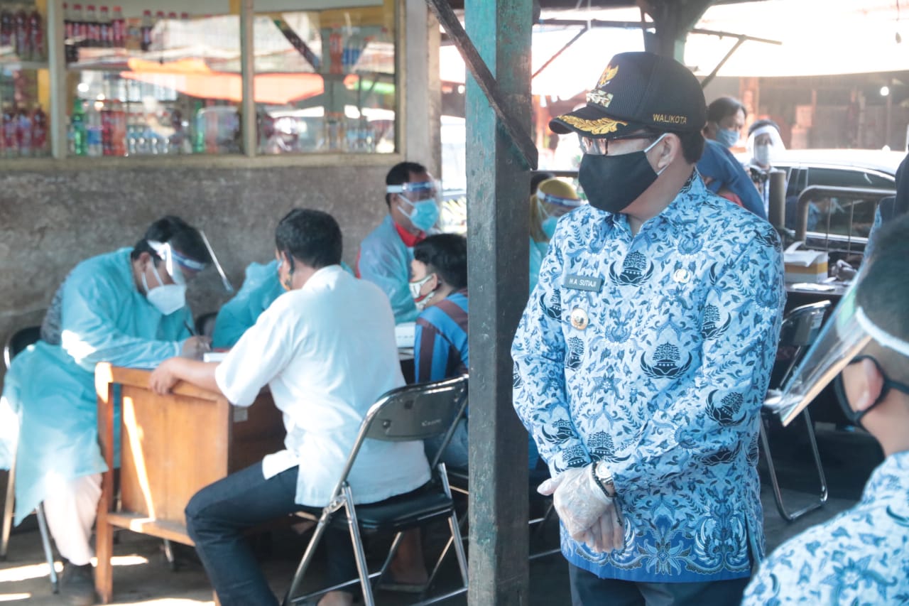 Rapid Test Massal di Pasar Gadang, 4 Orang Hasilnya Reaktif