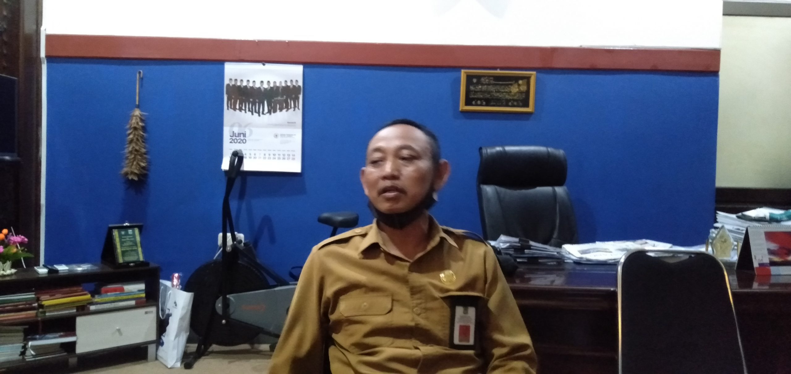 Kepala Dinsos Pemkab Malang, H. Nur Hasyim. (Toski D).