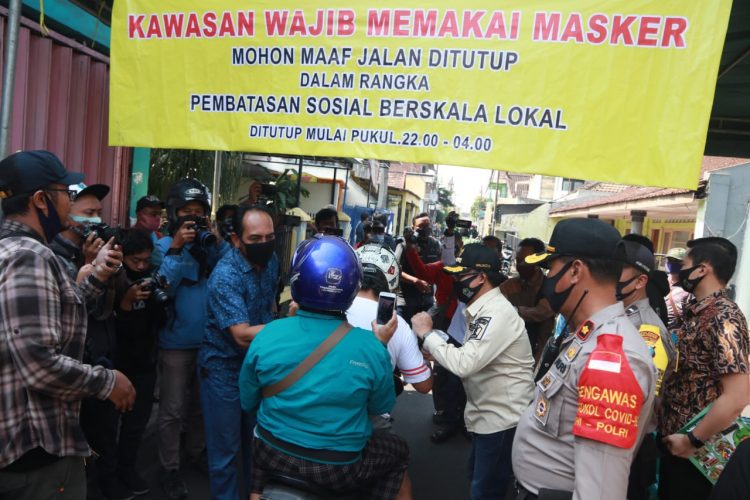 PSBL Mergosono Hari Pertama, Wali Kota Sutiaji Kritisi Cek Point