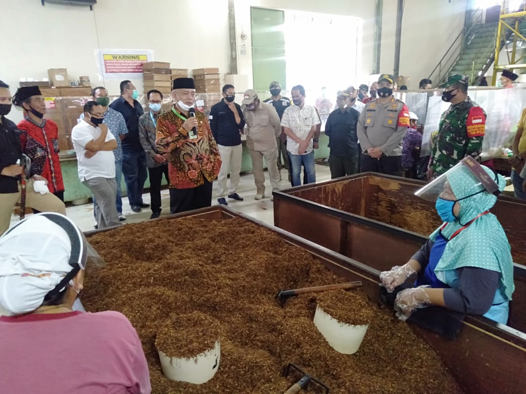 Pabrik Rokok di Kabupaten Malang Diminta Gunakan Tembakau Lokal
