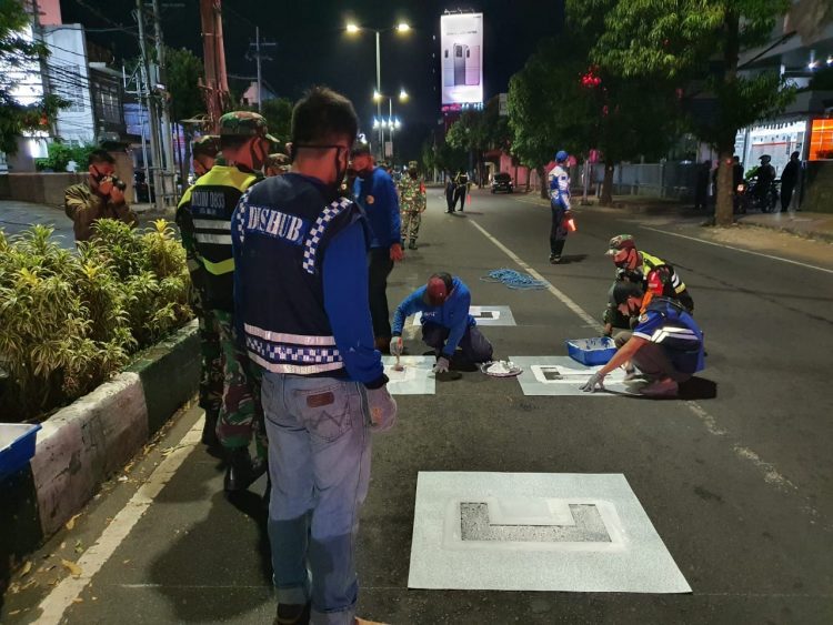 Seluruh Persimpangan Jalan di Kota Malang Didesain Physical Distancing