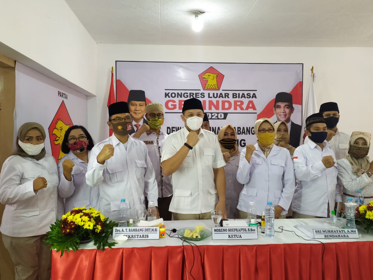 Moreno Soeprapto Bersyukur Prabowo Subianto Kembali Jabat Ketum Gerindra