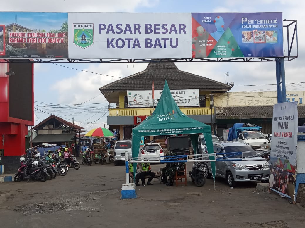 Dikarenakan Bulan Suro, Ribuan PKL Pagi Pasar Besar Kota Batu Tunda Direlokasi