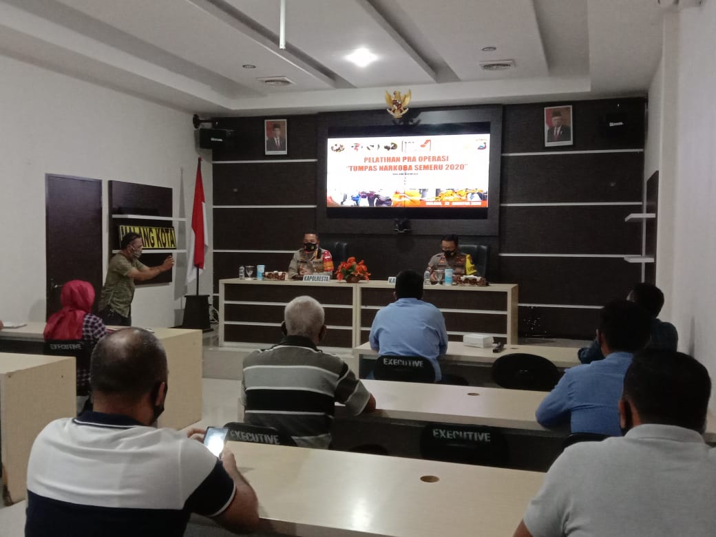 Operasi Tumpas Narkoba Semeru 2020, Polresta Malang Kota Incar 6 TO