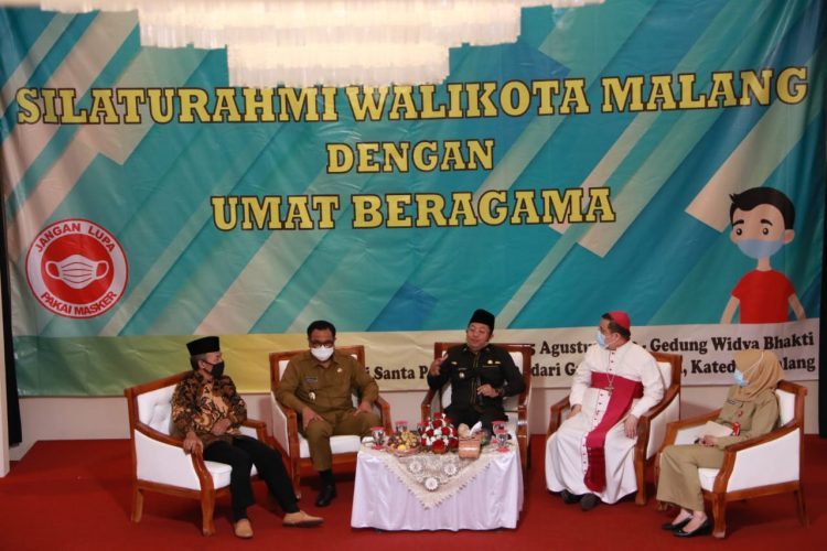 Pererat Silaturahmi, Wali Kota Sutiaji Agendakan Kunjungan Rumah-Rumah Ibadah