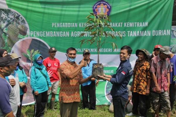 Polinema Kembangkan Agrowisata Durian di Dusun Selokurung Kabupaten Malang