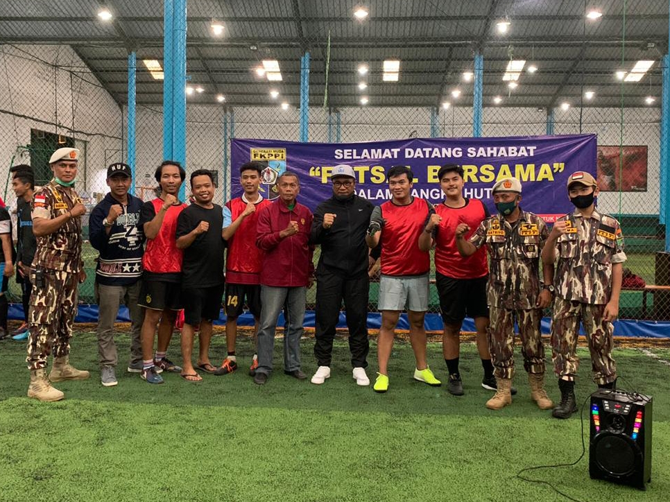 Pererat Persaudaraan Sekaligus Unjuk Skill, GM FKPPI Kota Malang Gelar Futsal Bareng