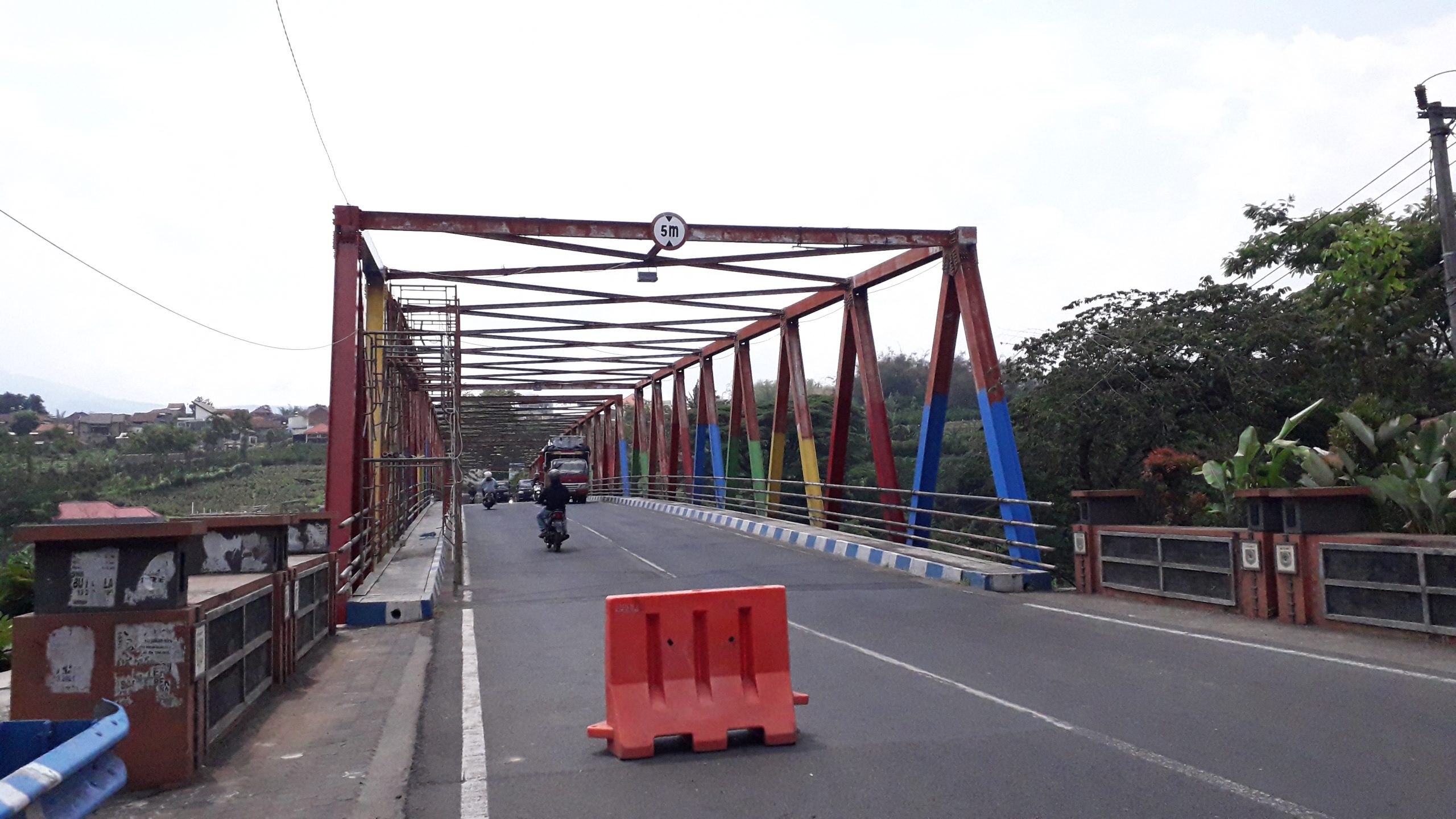 Jembatan Lanang, Entry Gate Menuju Keindahan Kota Batu Dipercantik DPUPR