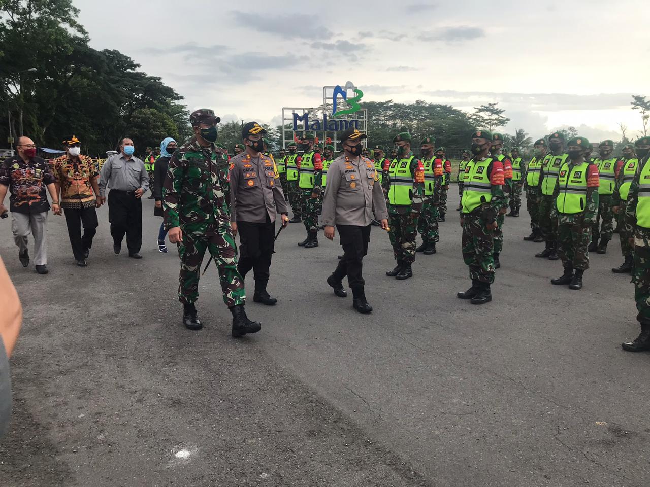 12.000 Personel Gabungan Dilibatkan dalam Pengamanan Pilbup Malang