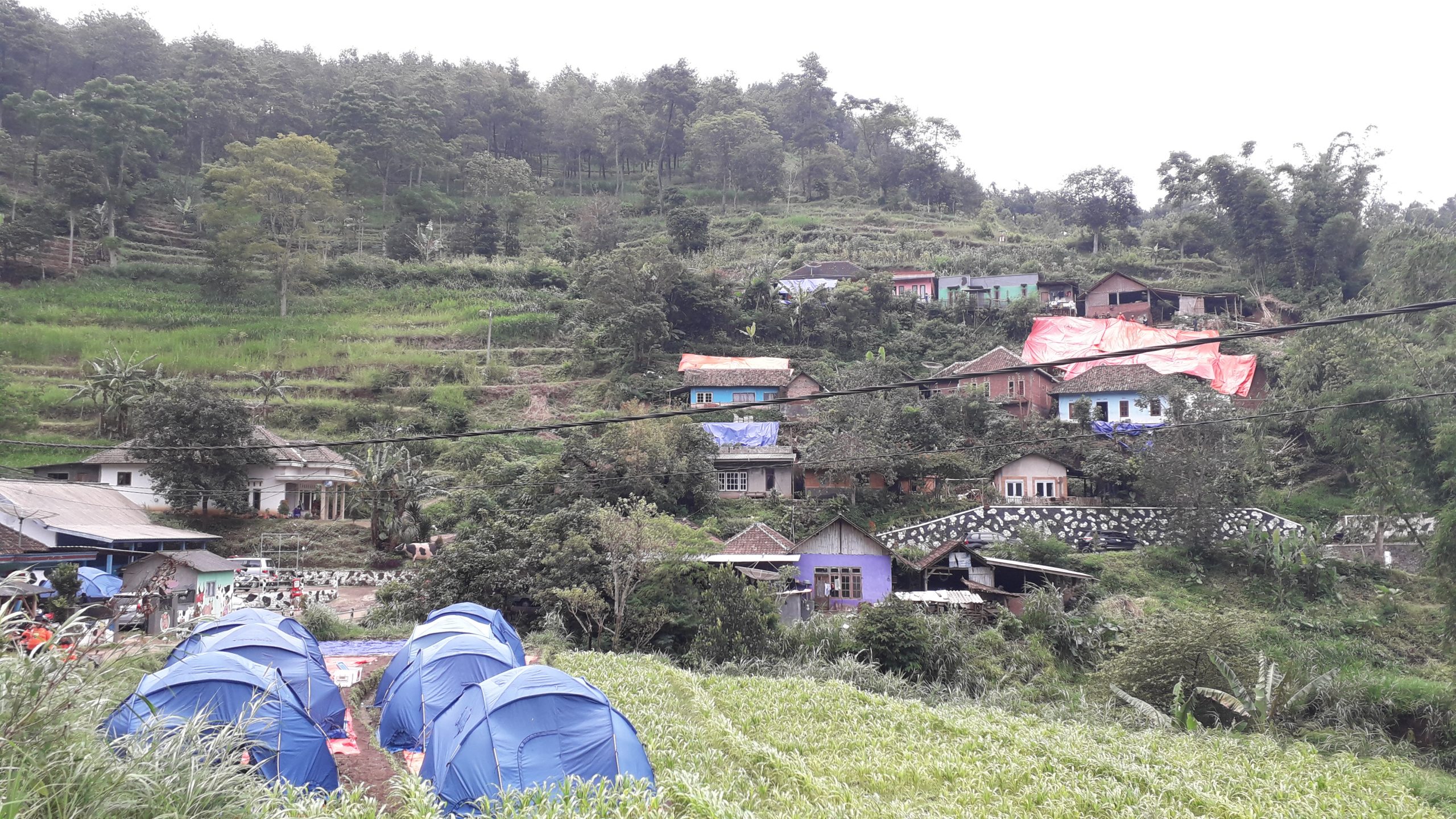 Demi Kenyamanan Pengungsi di Dusun Brau, BPBD Akan Bangun Hunian Semi Permanen